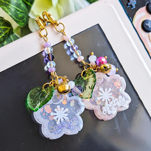Cherry blossom charm